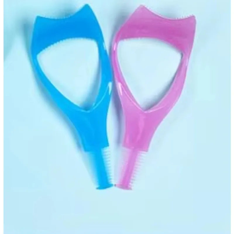 Elevate Your Eye Makeup Game with the 3-in-1 Portable Eyelash Aid - Effortless Beauty Tool for Stunning Looks!