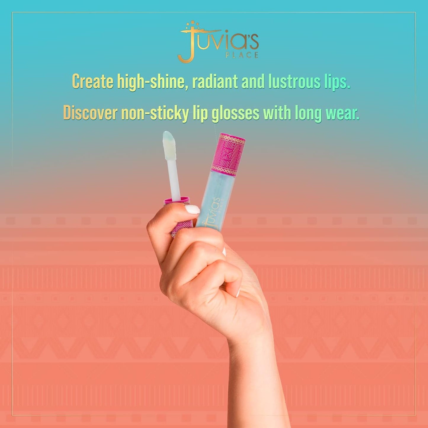 Radiant Iridescent Lip Gloss - Flower Girl by Juvia's Place | Non-Sticky, Long-Lasting Shine for All Skin Types