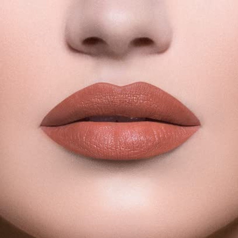 Nubian Earth Matte Lipstick in Morocco - Hydrating, Long-Lasting, and Richly Pigmented Creamy Lipstick for All Skin Types