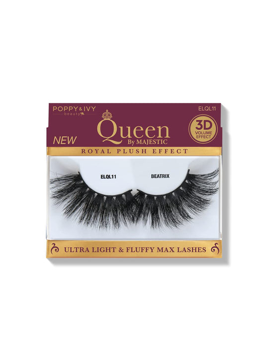 Elevate Your Look with S Poppy & Ivy Queen - Luxurious Handcrafted Mink Lashes by Majestic Premium Lashes