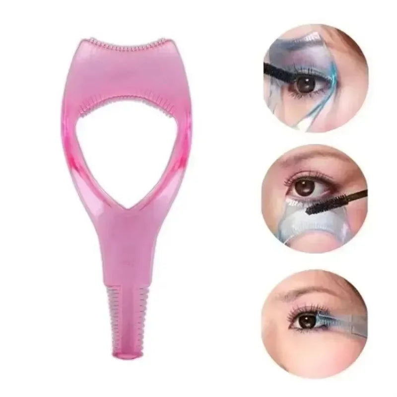 Elevate Your Eye Makeup Game with the 3-in-1 Portable Eyelash Aid - Effortless Beauty Tool for Stunning Looks!