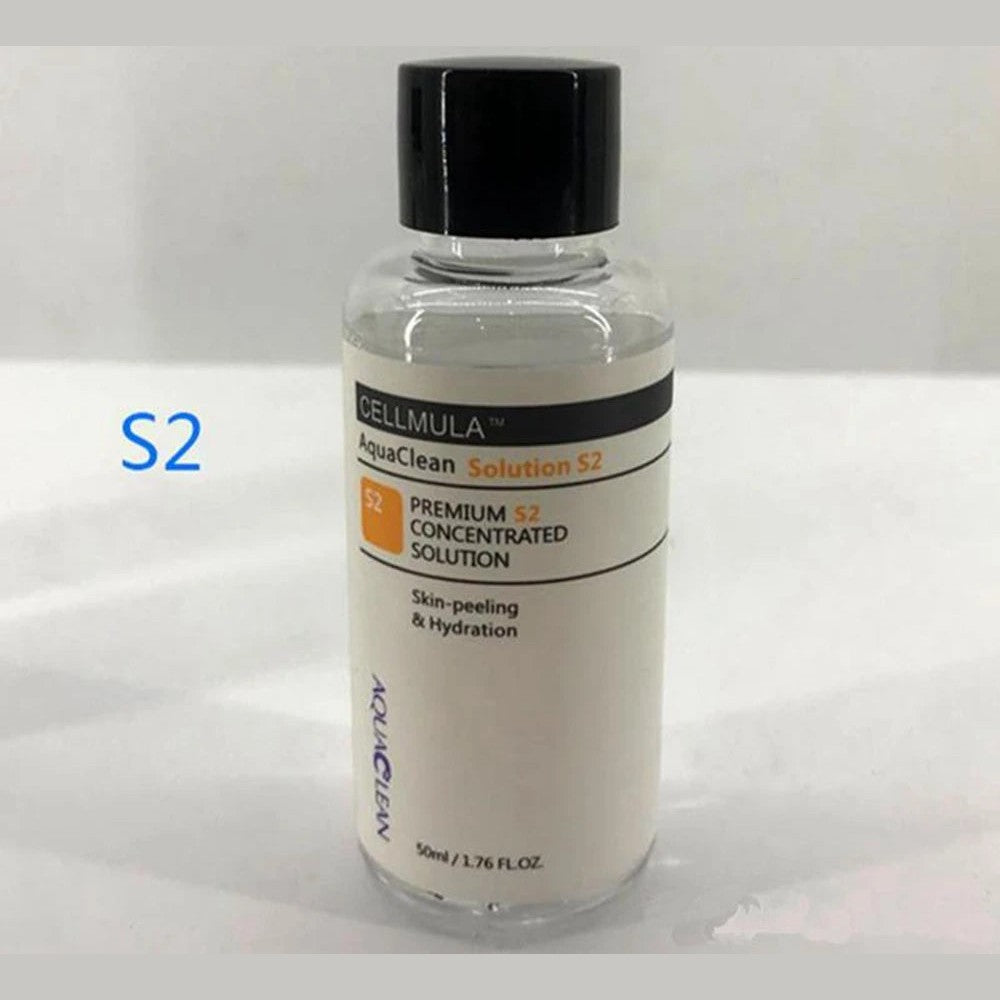 "Revitalize and Rejuvenate Your Skin with Aqua Clean Peeling Solution - Hydro Serum for Hydrogen Hydro Dermabrasion Skin Care Machine (50Ml = 800Ml)"