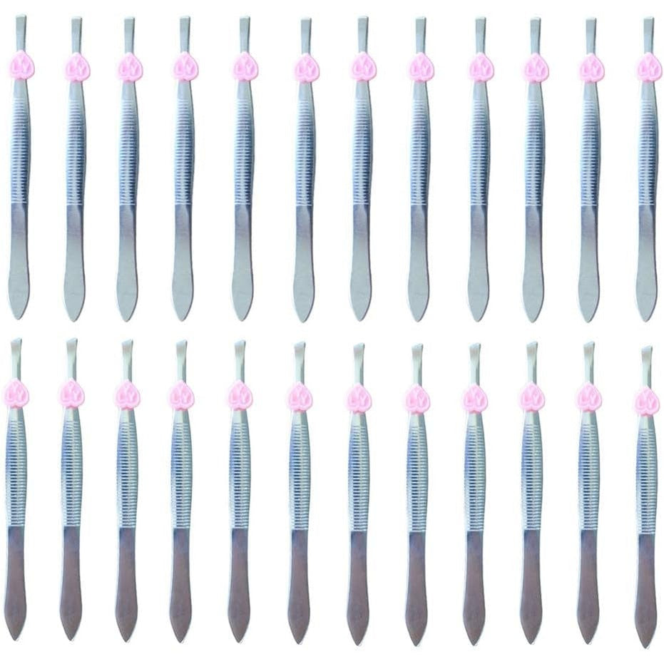 Elevate Your Beauty Routine with Our 24-Pack Precision Tweezers Set – Perfect for Eyebrow Shaping and Facial Hair Removal