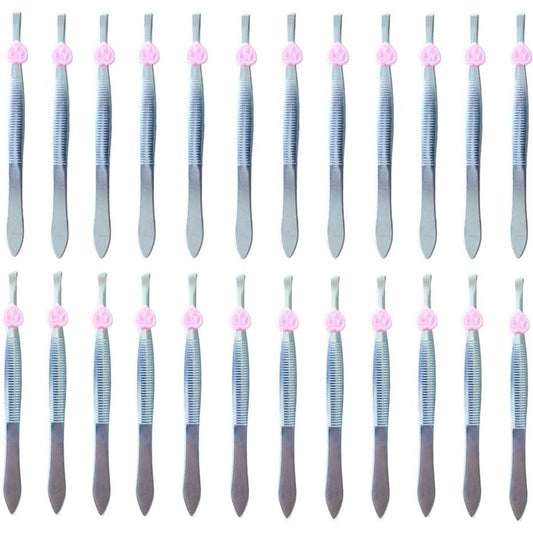 Elevate Your Beauty Routine with Our 24-Pack Precision Tweezers Set – Perfect for Eyebrow Shaping and Facial Hair Removal
